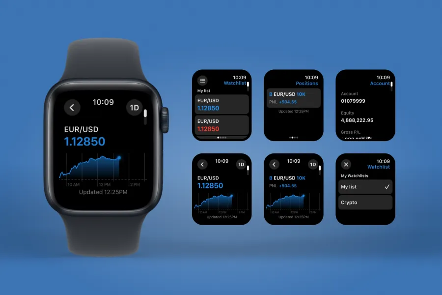 Trading Station for Apple Watch