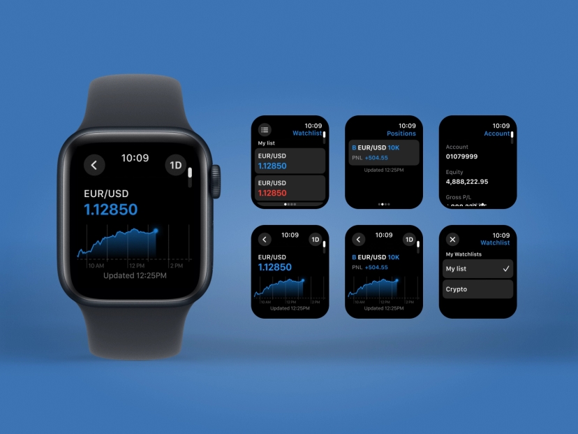 Trading Station for Apple Watch