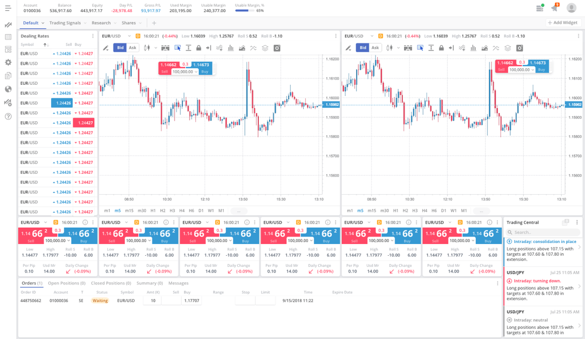 Trading Station Web