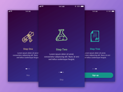 Onboarding - Daily UI #023